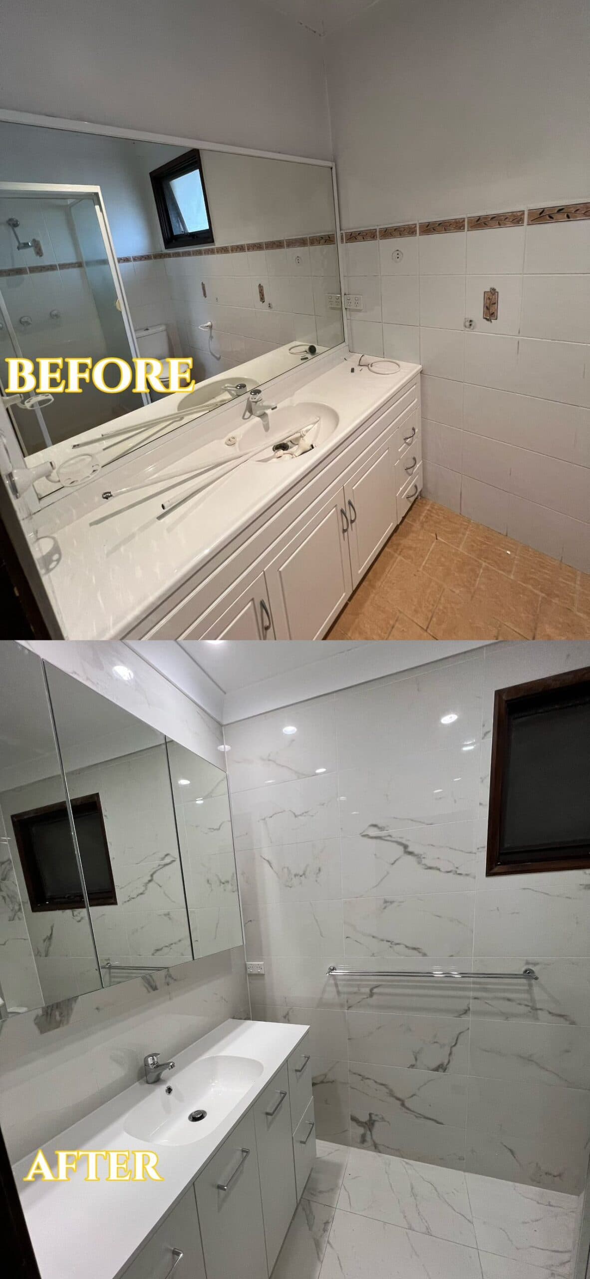 Garden Bathroom — Bathroom renovation, Lane Cove